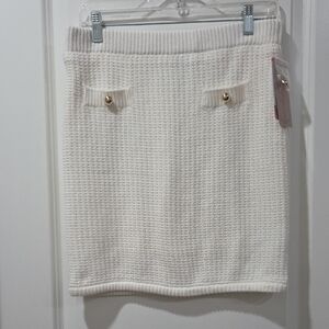 French Connection Women's Mini Sweater Skirt